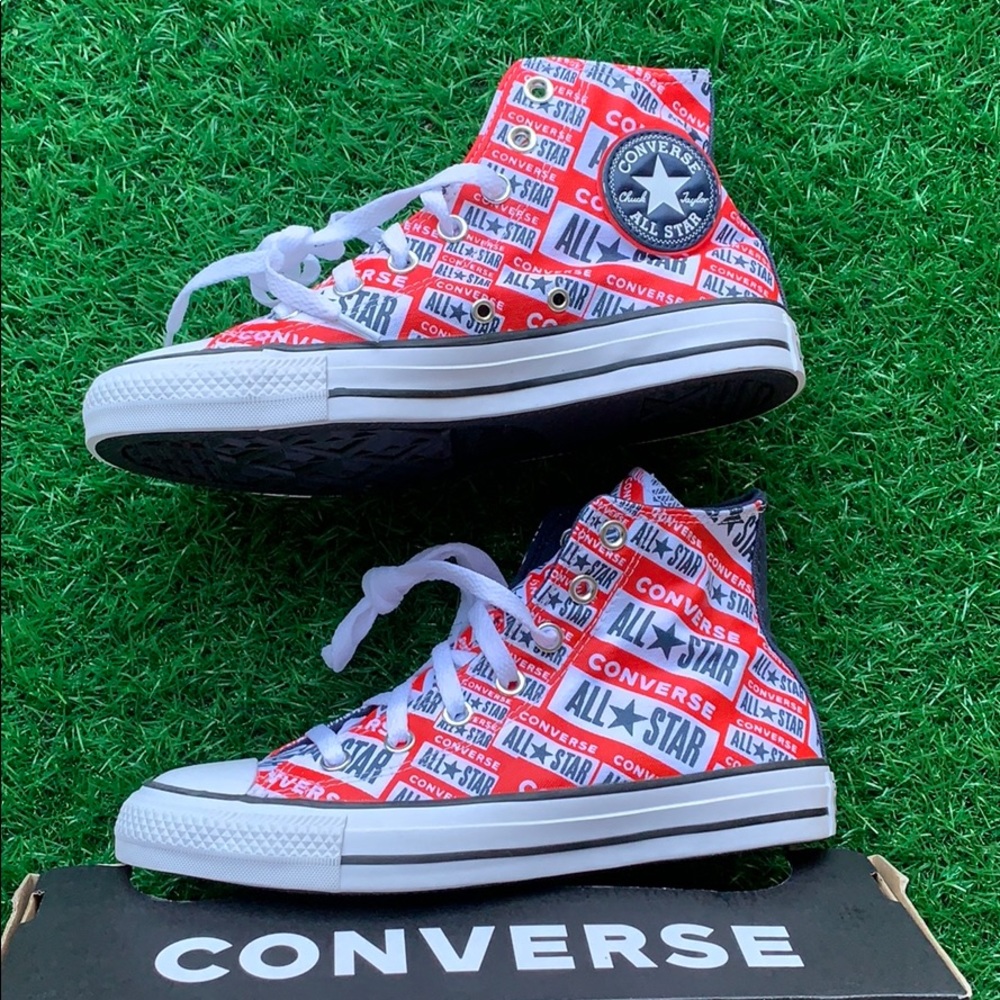 Converse CTAS high White/Multi/block WMNS - Picture 11 of 16